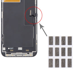 100/Set LCD-Display-Flexkabel-Klebeaufkleber für iPhone 14 Pro Max / 14 Pro