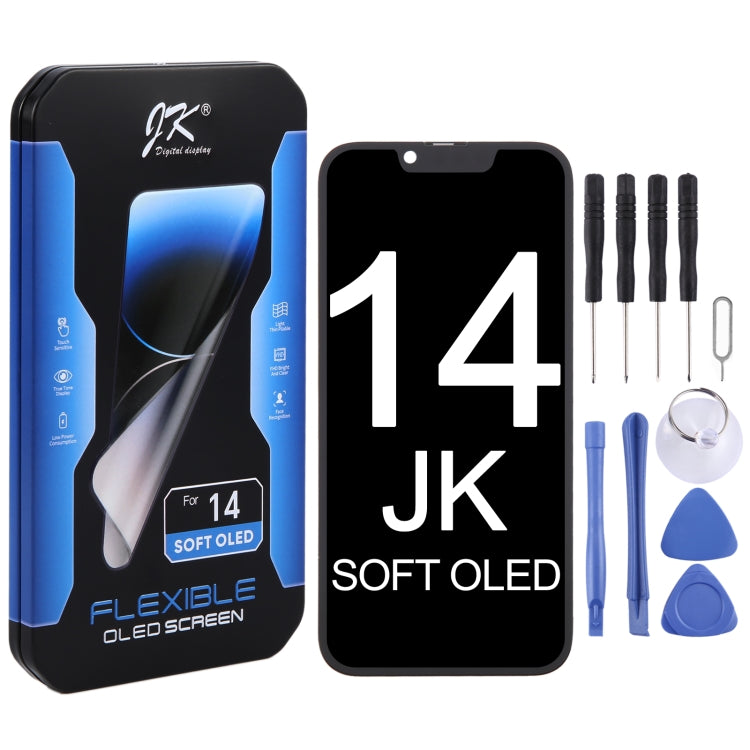 JK Soft OLED-LCD-Bildschirm für iPhone 14, For iPhone 14 (JK Soft OLED)
