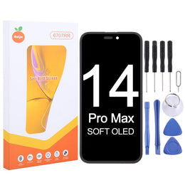 Ruiju Soft OLED-Bildschirm für iPhone 14 Pro Max, For iPhone 14 Pro Max(Soft OLED)