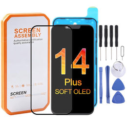 HXL Soft OLED-Bildschirm für iPhone 14 Plus, For iPhone 14 Plus