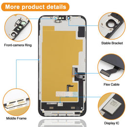 HXL Soft OLED-Bildschirm für iPhone 14 Plus, For iPhone 14 Plus