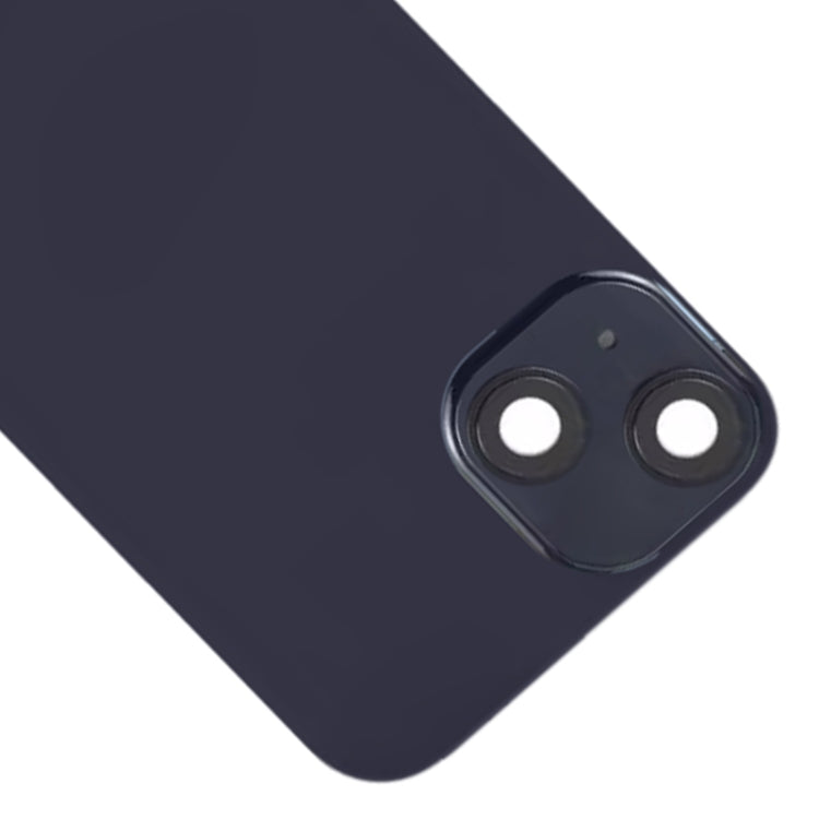 Für iPhone 14 Plus Glas-Akku-Rückabdeckung mit Blitzhalterung + kabellosem Lademodul, For iPhone 14 Plus