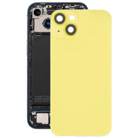 Für iPhone 14 Plus Glas-Akku-Rückabdeckung mit Blitzhalterung + kabellosem Lademodul, For iPhone 14 Plus