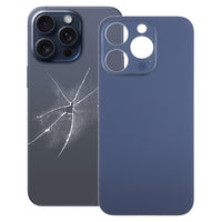 Glasrückseite Batterieabdeckung für iPhone 15 Pro von ClickInternet Wien mit großem Kameraloch