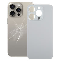 Für iPhone 15 Pro, einfacher Austausch, großes Kameraloch, Glasrückseite, Batterieabdeckung, For iPhone 15 Pro(Not Disassemble)