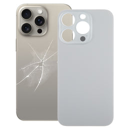 Für iPhone 15 Pro, einfacher Austausch, großes Kameraloch, Glasrückseite, Batterieabdeckung, For iPhone 15 Pro(Not Disassemble)