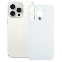 Für iPhone 15 Pro, einfacher Austausch, großes Kameraloch, Glasrückseite, Batterieabdeckung, For iPhone 15 Pro(Not Disassemble)