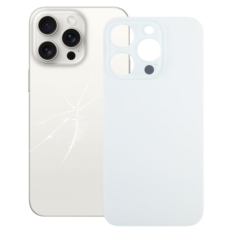 Für iPhone 15 Pro, einfacher Austausch, großes Kameraloch, Glasrückseite, Batterieabdeckung, For iPhone 15 Pro(Not Disassemble)
