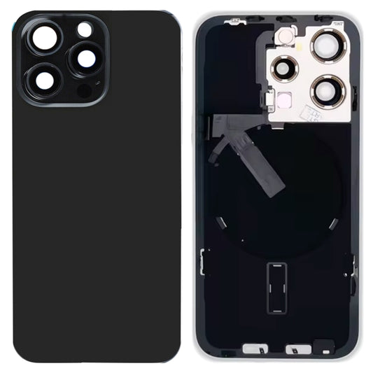 Glas-Akku-Rückabdeckung mit Blitzhalterung für iPhone 15 Pro von ClickInternet Wien