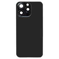Für iPhone 15 Pro Glas-Akku-Rückabdeckung mit Blitzhalterung + kabellosem Lademodul, For iPhone 15 Pro