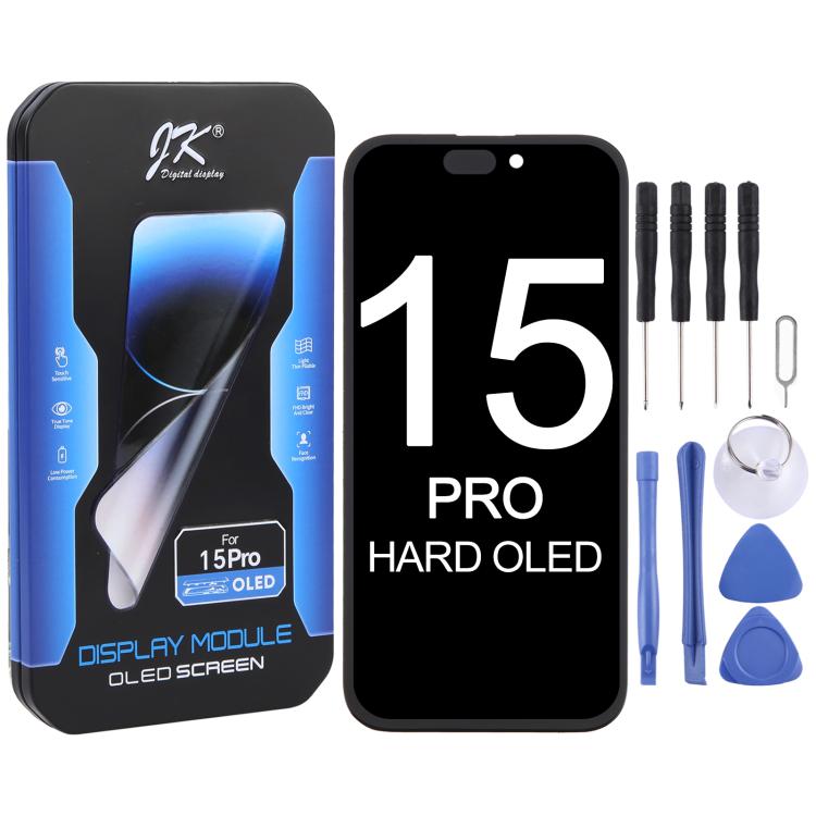 JK Hart-OLED-Bildschirm für iPhone 15 Pro, For iPhone 15 Pro