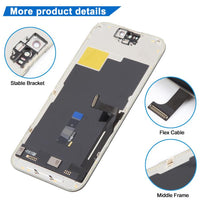 JK Hart-OLED-Bildschirm für iPhone 15 Pro, For iPhone 15 Pro