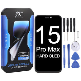 JK Hart-OLED-Bildschirm für iPhone 15 Pro Max, For iPhone 15 Pro Max