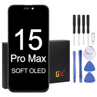 GX Soft OLED-Bildschirm für iPhone 15 Pro Max, For iPhone 15 Pro Max(GX Soft OLED)
