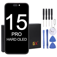 GX Hart-OLED-Bildschirm für iPhone 15 Pro, For iPhone 15 Pro