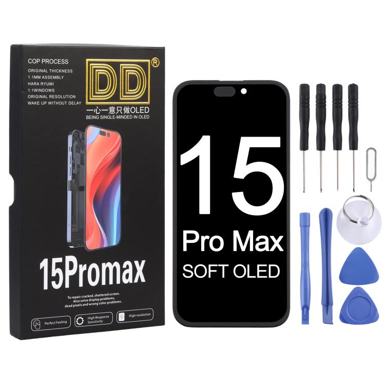 Für iPhone 15 Pro Max DD Soft OLED-Bildschirm, For iPhone 15 Pro Max(Soft OLED)