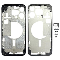 Mittelrahmenblende für iPhone 15 Pro Max mit seitlichen Tasten und Kartenfach, Version: CE EU-Version, For iPhone 15 Pro Max(CE EU Version)