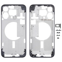 Mittelrahmenblende für iPhone 15 Pro Max mit seitlichen Tasten und Kartenfach, Version: CE EU-Version, For iPhone 15 Pro Max(CE EU Version)