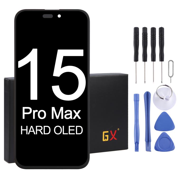 GX Hard OLED-Display für iPhone 15 Pro Max, For iPhone 15 Pro Max(GX Hard LCD)