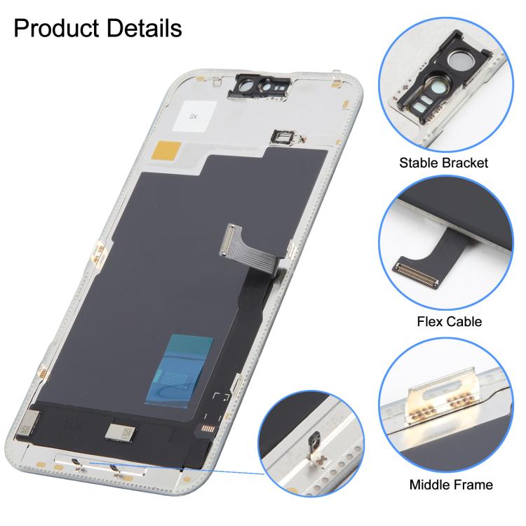 GX Hard OLED-Display für iPhone 15 Pro Max, For iPhone 15 Pro Max(GX Hard LCD)