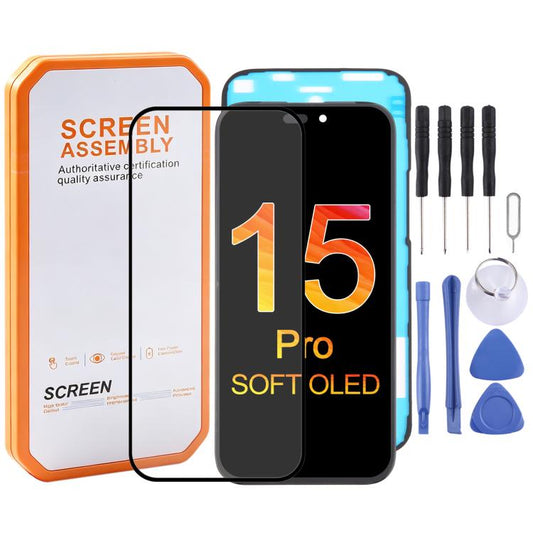 HXL Soft OLED-Bildschirm für iPhone 15 Pro von ClickInternet Wien