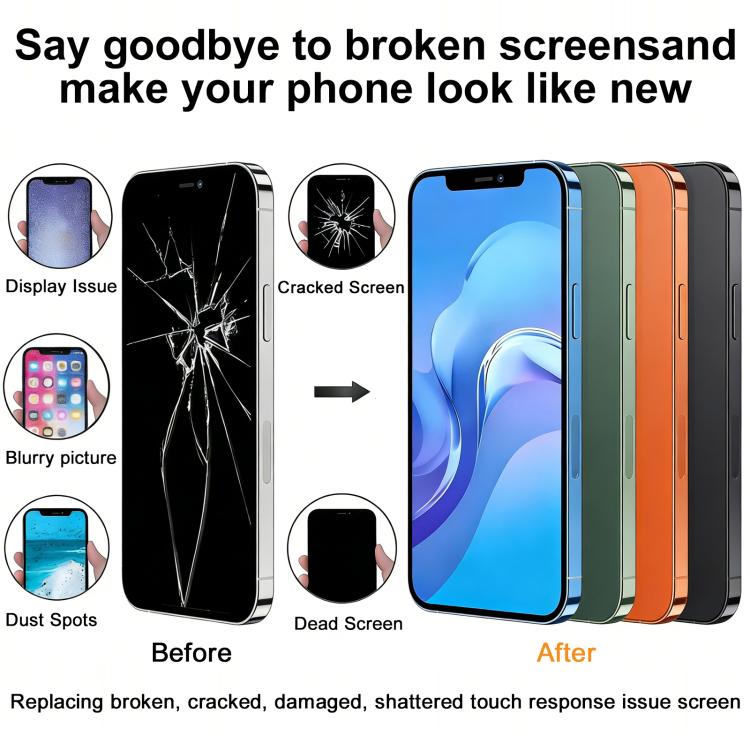 HXL Soft OLED-Bildschirm für iPhone 15 Pro, For iPhone 15 Pro