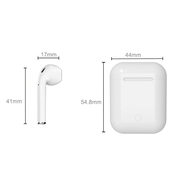 i9 Touch Wireless TWS Sport Bilaterales Stereo Bluetooth 5.0 Headset mit Ladebox, Touch-Version, Touch Version