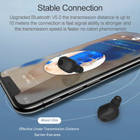 Q1 TWS Bluetooth 5.0 Binauraler Stereo-Wireless-Sport-Bluetooth-Kopfhörer