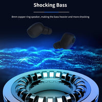 Q1 TWS Bluetooth 5.0 Binauraler Stereo-Wireless-Sport-Bluetooth-Kopfhörer