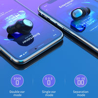 Q2 TWS Bluetooth 5.0 Binauraler Stereo-Wireless-Sport-Bluetooth-Kopfhörer