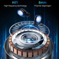 Q3 TWS Bluetooth 5.0 Binauraler Stereo-Automatisch passender kabelloser Bluetooth-Kopfhörer