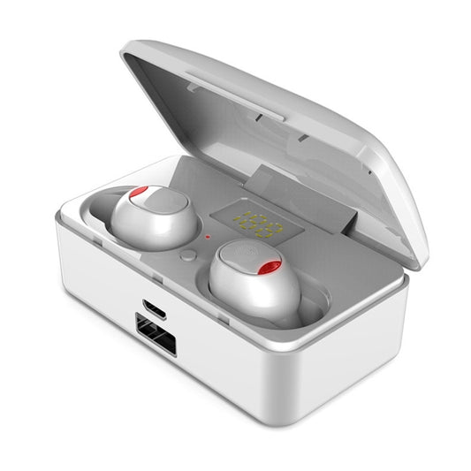 G10 TWS Bluetooth 5.0 Kabelloser Bluetooth-Kopfhörer mit Ladebox, unterstützt digitale Anzeige, HD-Anrufe und Powerbank, G10