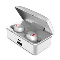 G10 TWS Bluetooth 5.0 Kabelloser Bluetooth-Kopfhörer mit Ladebox, unterstützt digitale Anzeige, HD-Anrufe und Powerbank, G10