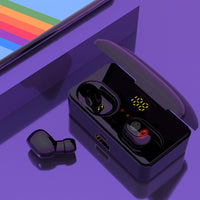 G10 TWS Bluetooth 5.0 Kabelloser Bluetooth-Kopfhörer mit Ladebox, unterstützt digitale Anzeige, HD-Anrufe und Powerbank, G10