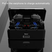 G10 TWS Bluetooth 5.0 Kabelloser Bluetooth-Kopfhörer mit Ladebox, unterstützt digitale Anzeige, HD-Anrufe und Powerbank, G10