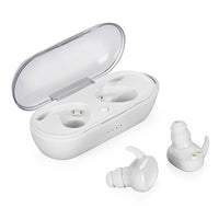 TWS-4 IPX5 Wasserdichter Bluetooth 5.0 Touch Wireless Bluetooth-Kopfhörer mit Ladebox, unterstützt HD-Anrufe und Sprachansagen, TWS-4