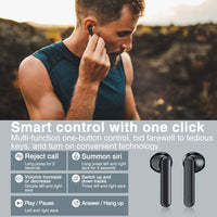 P100pro TWS Bluetooth 5.0 Touch Wireless Bluetooth-Kopfhörer mit Ladebox und LED-Smart-Digital-Display, unterstützt Siri und Anrufe