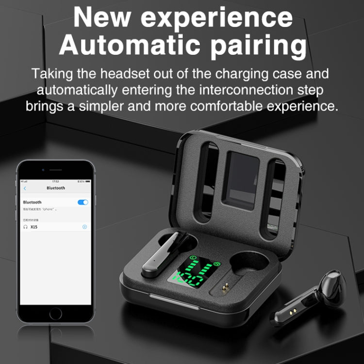 P100pro TWS Bluetooth 5.0 Touch Wireless Bluetooth-Kopfhörer mit Ladebox und LED-Smart-Digital-Display, unterstützt Siri und Anrufe