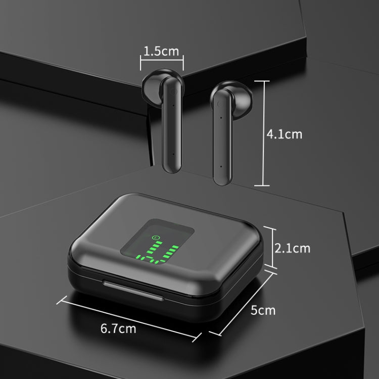 P100pro TWS Bluetooth 5.0 Touch Wireless Bluetooth-Kopfhörer mit Ladebox und LED-Smart-Digital-Display, unterstützt Siri und Anrufe