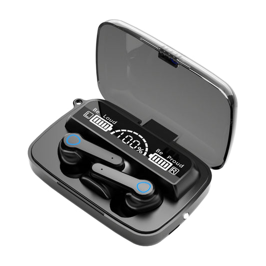 M19 Bluetooth 5.1 TWS Digitalanzeige Drahtloser Bluetooth-Kopfhörer mit Ladebox, unterstützt Touch & Siri & Batterieanzeige