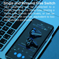 M19 Bluetooth 5.1 TWS Digitalanzeige Drahtloser Bluetooth-Kopfhörer mit Ladebox, unterstützt Touch & Siri & Batterieanzeige