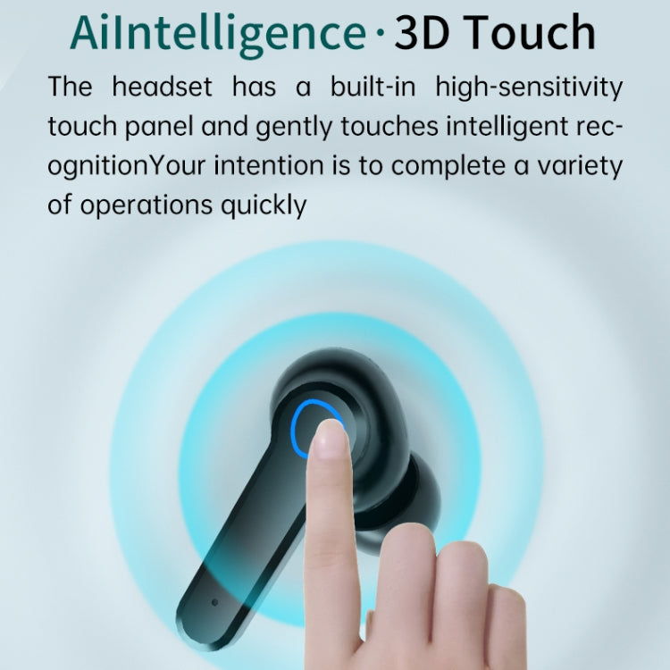 M19 Bluetooth 5.1 TWS Digitalanzeige Drahtloser Bluetooth-Kopfhörer mit Ladebox, unterstützt Touch & Siri & Batterieanzeige
