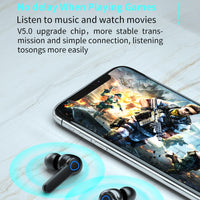 M19 Bluetooth 5.1 TWS Digitalanzeige Drahtloser Bluetooth-Kopfhörer mit Ladebox, unterstützt Touch & Siri & Batterieanzeige