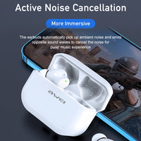 awei TA1 Bluetooth V5.0 Ture Wireless Sports ANC Noise Cancelling IPX4 Wasserdichtes TWS-Headset mit Ladehülle