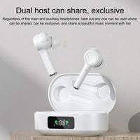 MI4 Bluetooth 5.0 LED-Digitalanzeige Intelligente Rauschunterdrückung Echter kabelloser Bluetooth-Kopfhörer