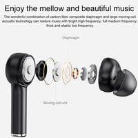 MI4 Bluetooth 5.0 LED-Digitalanzeige Intelligente Rauschunterdrückung Echter kabelloser Bluetooth-Kopfhörer