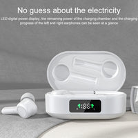 MI4 Bluetooth 5.0 LED-Digitalanzeige Intelligente Rauschunterdrückung Echter kabelloser Bluetooth-Kopfhörer