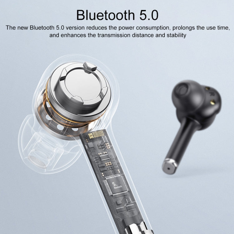 MI4 Bluetooth 5.0 LED-Digitalanzeige Intelligente Rauschunterdrückung Echter kabelloser Bluetooth-Kopfhörer