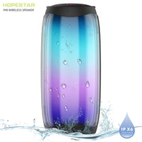 HOPESTAR P40 Bluetooth 5.0 Tragbarer, wasserdichter, kabelloser Bluetooth-Lautsprecher, P40 (Black), P40 (Blue)