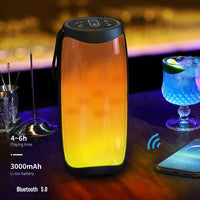 HOPESTAR P40 Bluetooth 5.0 Tragbarer, wasserdichter, kabelloser Bluetooth-Lautsprecher, P40 (Black), P40 (Blue)